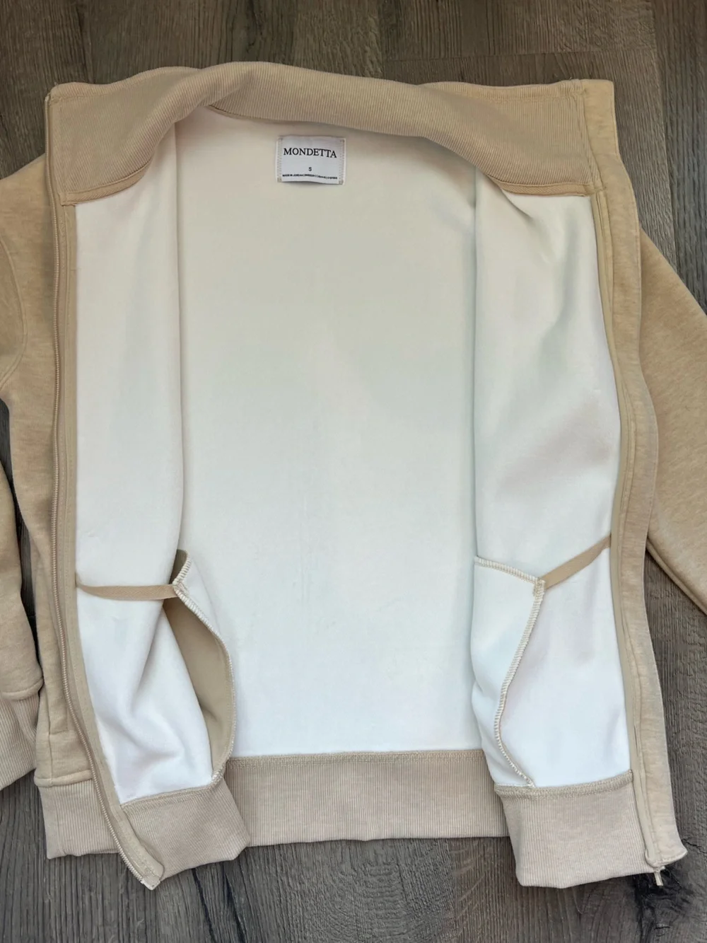 Mondetta Beige Zip-Up Jacket & pants set - Picture 7 of 11